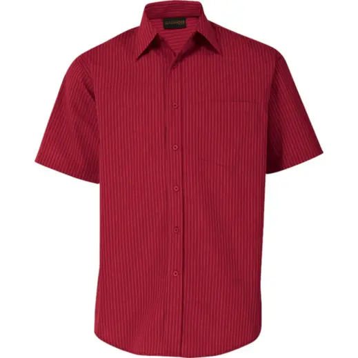 Mens Quest Lounge Short Sleeve RedWhite